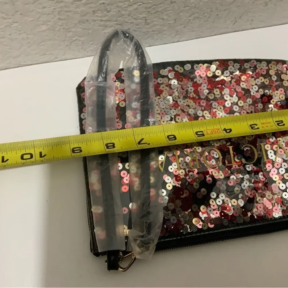 Victoria's Secret Zippered pouch  sequins